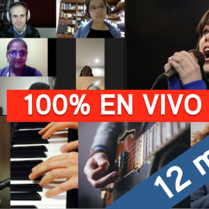 Curso online 100% en vivo - todos los instrumentos (12 meses)32 T +32 INS