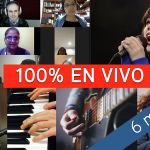 Curso online 100% en vivo - todos los instrumentos (6 meses)